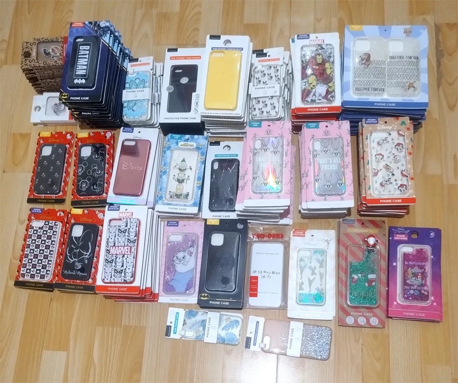 Apple 150 iPhone Cases Mobile Phone Cases Joblot iPhone 6 7 8 X XS 11 12 13 Assorted