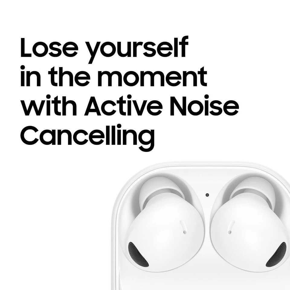 SAMSUNG Samsung MPD Noise Cancelling Wireless Bluetooth Earbuds In-Ear Headphone White